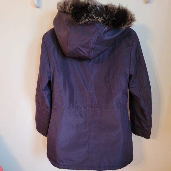 💚 Alia purple winter's coat size Small - Picture 3 of 7
